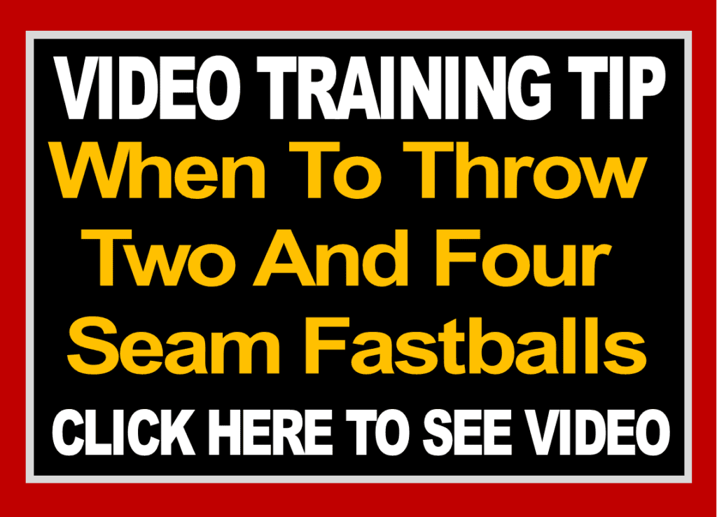 When To Throw Two And Four Seam Fastballs The Strike Zone Omaha