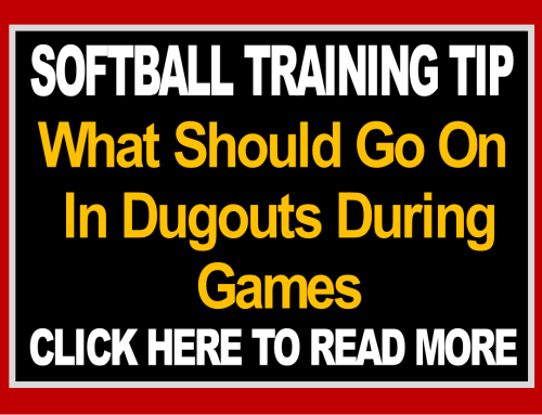 What Should Go On In Dugouts During Games