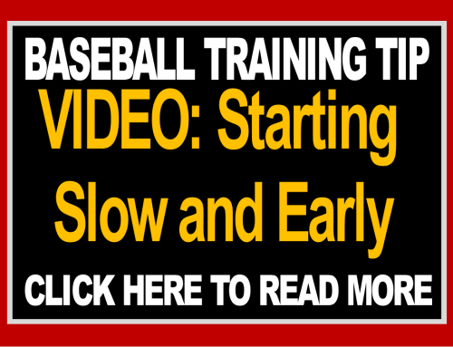Starting Slow And Early