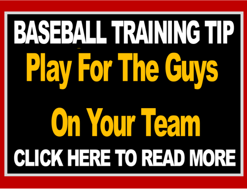 Play For The Guys On Your Team