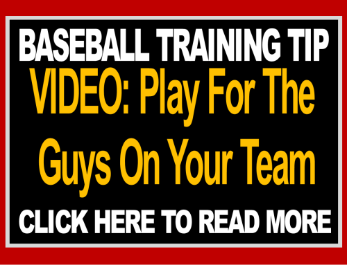 Play For The Guys On Your Team