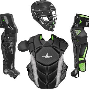 All-Star MVP-Pro Catching Kit-Large (Black-Black)