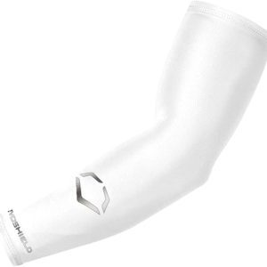 EvoShield Solid Compression Arm Sleeve (White)