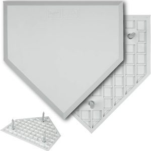 Rawlings Throw Down Home Plate with Spikes Baseball/Softball