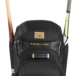 Rawlings Gold Collection Backpack-Black