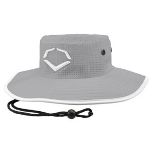 EVOSHIELD LOGO BUCKET HAT CHARCOAL