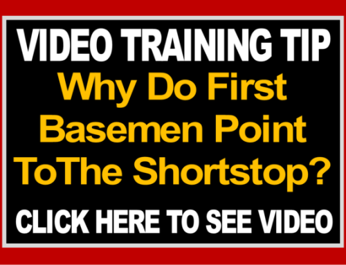 Why Do First Basemen Point To The Shortstop?