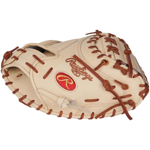 Heart Of The Hide 34" Camel Catcher's Mitt - Image 3