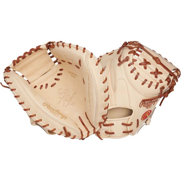 Heart Of The Hide 34" Camel Catcher's Mitt - Image 2